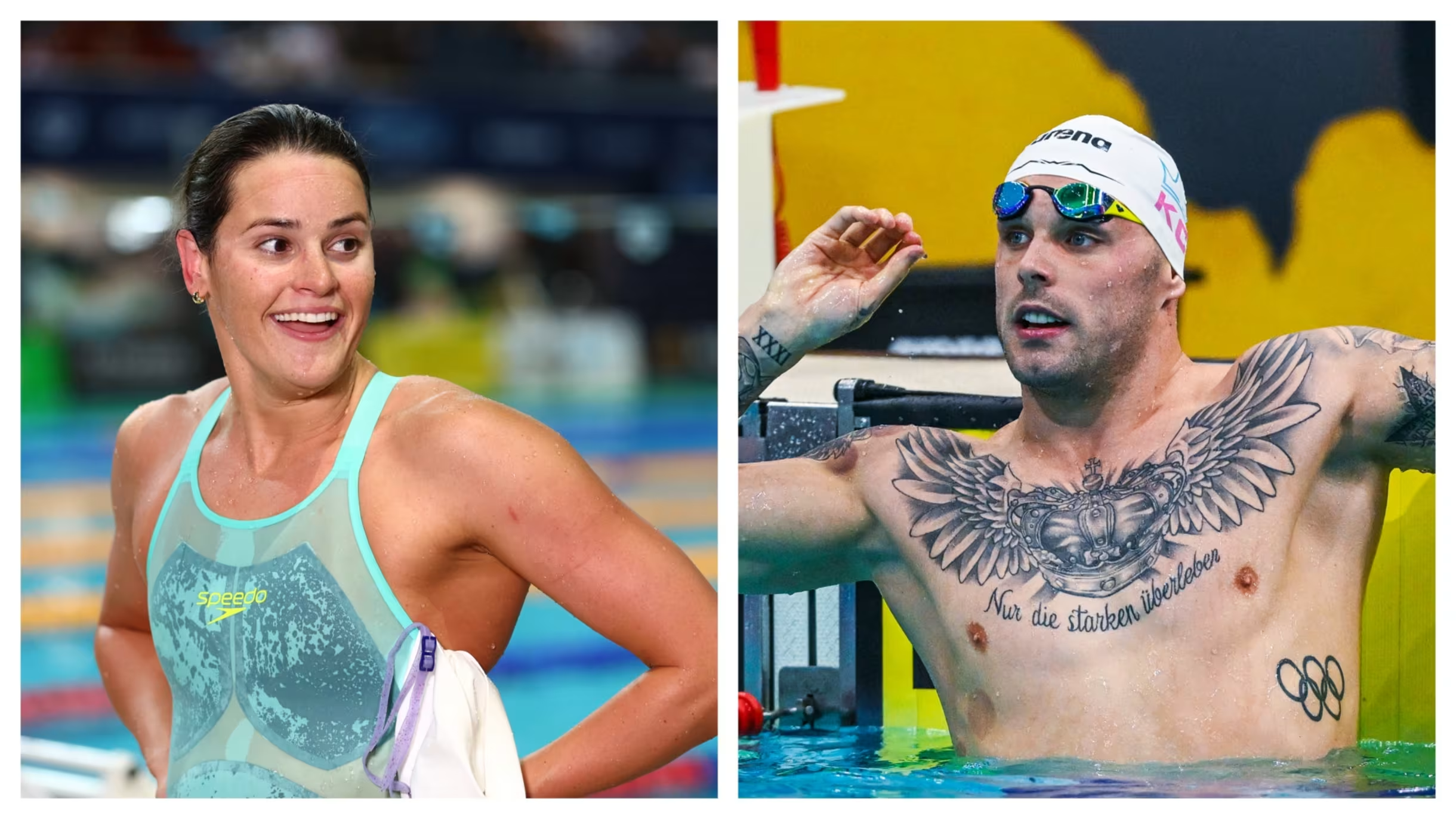 澳大利亚运动员夺得游泳比赛多枚金牌