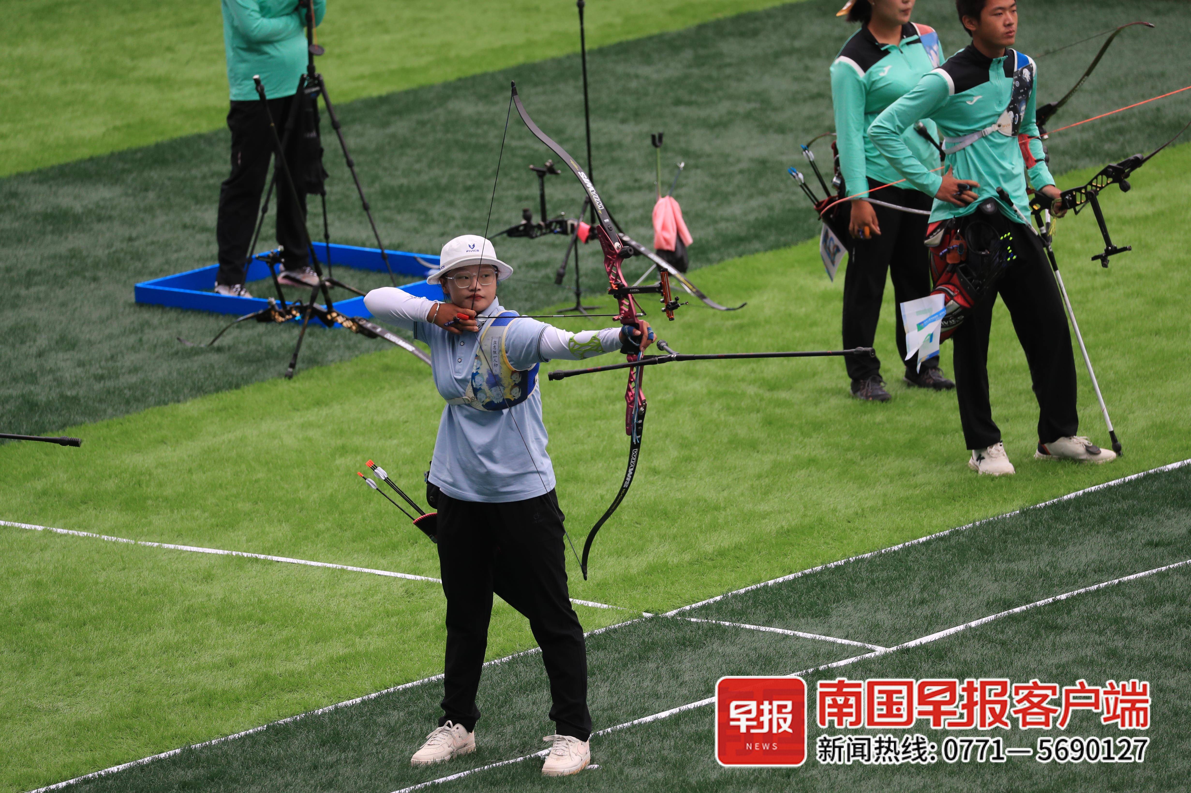 包含非洲代表队突破自我，获得女子射箭金牌的词条
